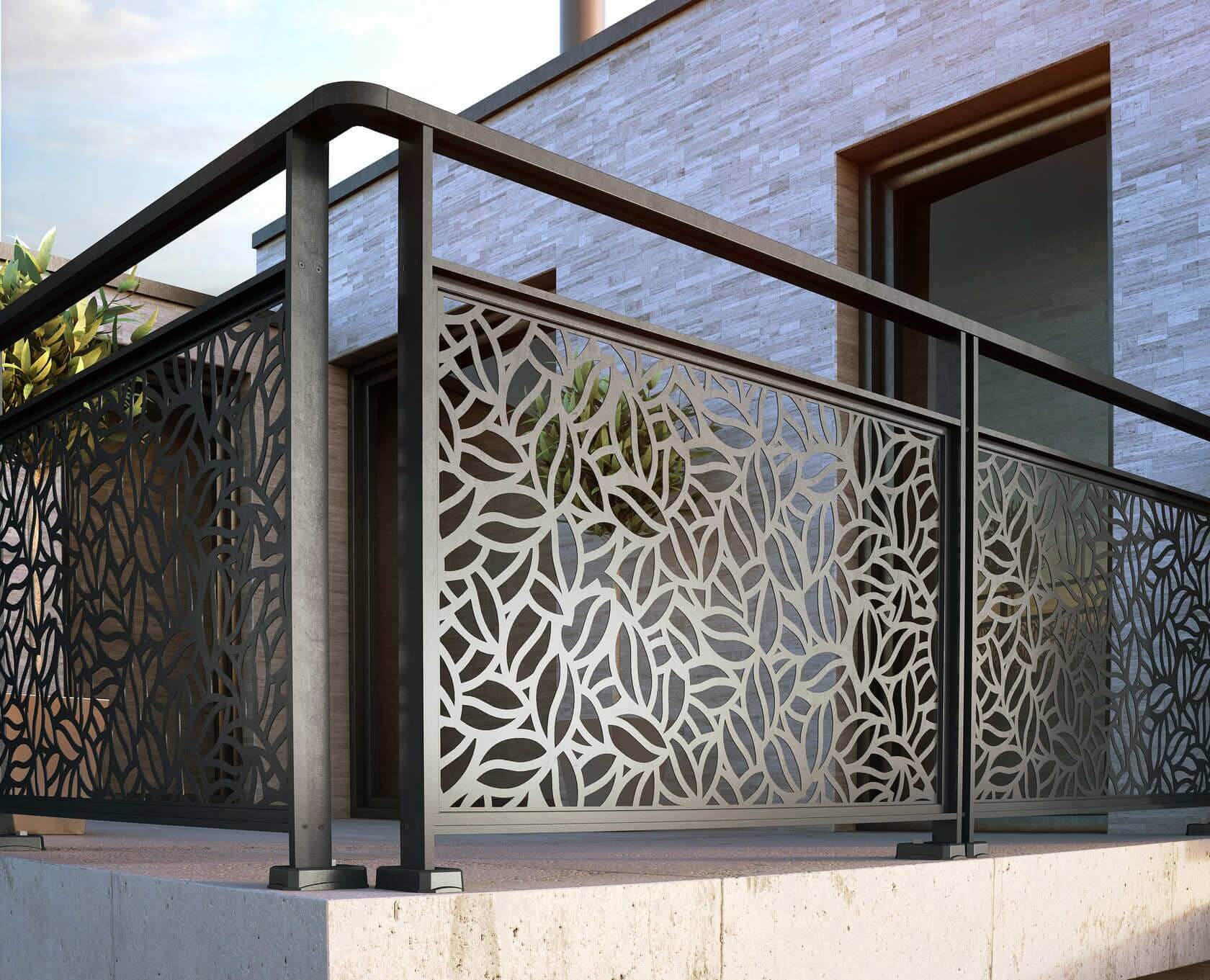 installation garde-corps aluminium Chablis